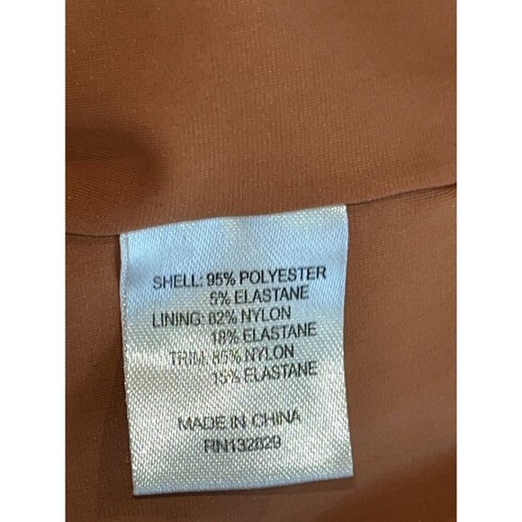 Camila Coelho Cera Button-Down Long Sleeves  Womens Mini  Dress Size XS - Chesnu - Picture 9 of 9